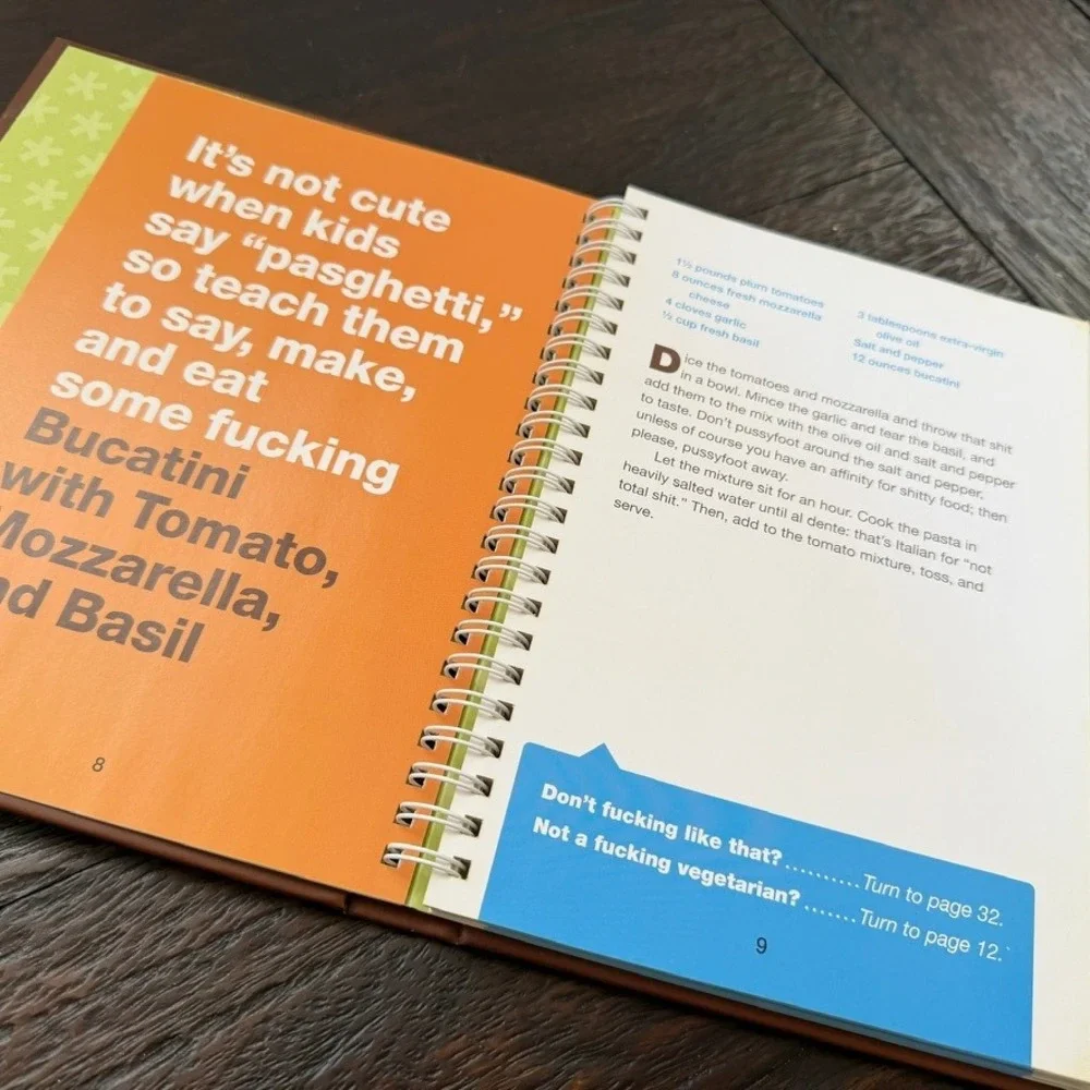Zach Golden What The F**k Should I Make For Dinner Cookbook Gag Gift Funny Humor